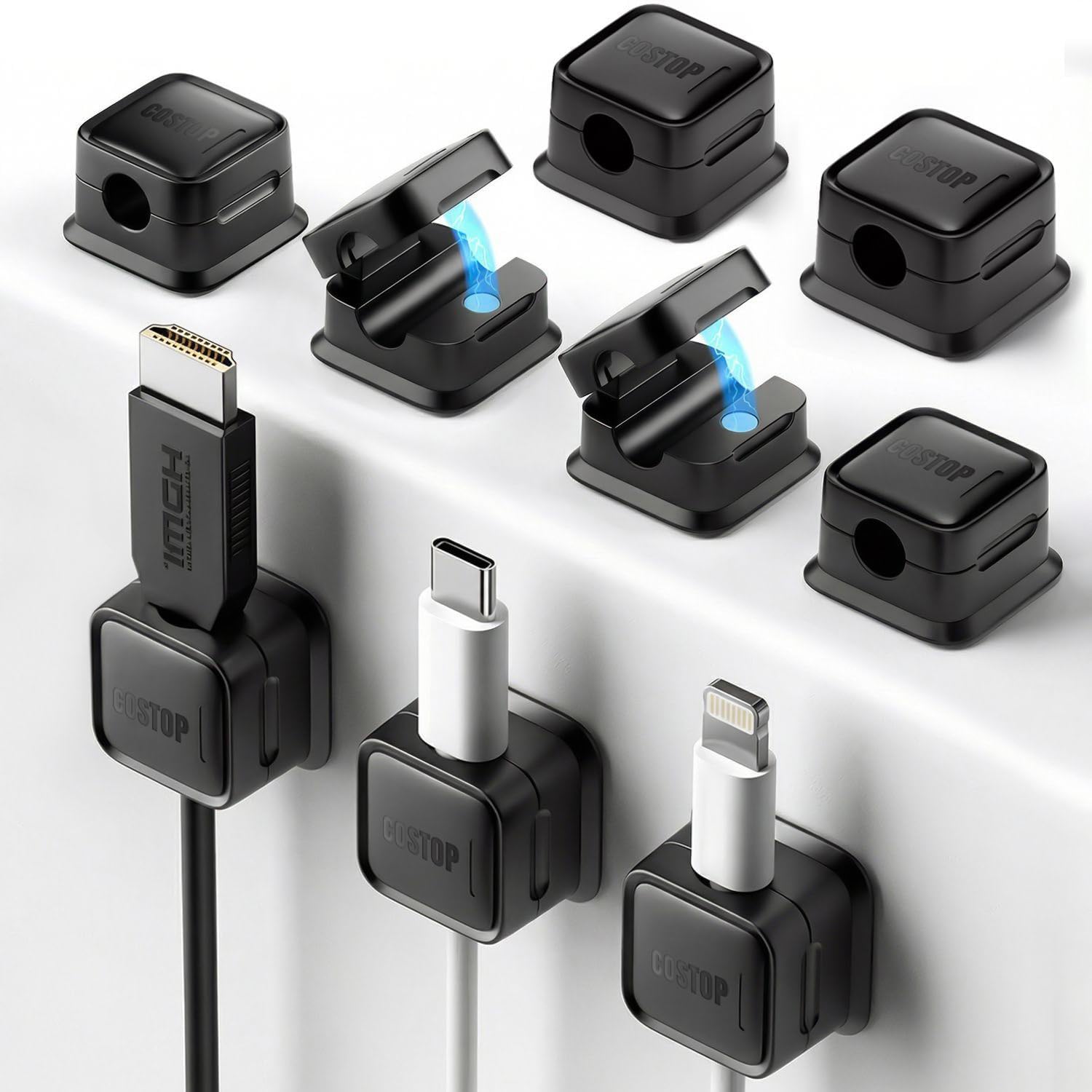 Costop Magnetic Cable Clips