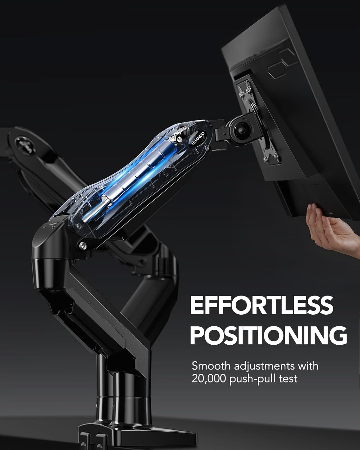 HUANUO FlowLift Dual Monitor Stand