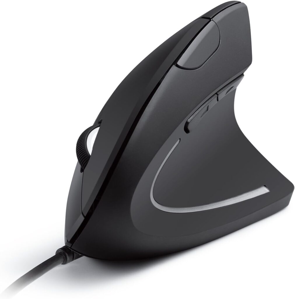 Anker USB Wired Vertical Mouse, Ergonomic Mouse For Computer and Laptops