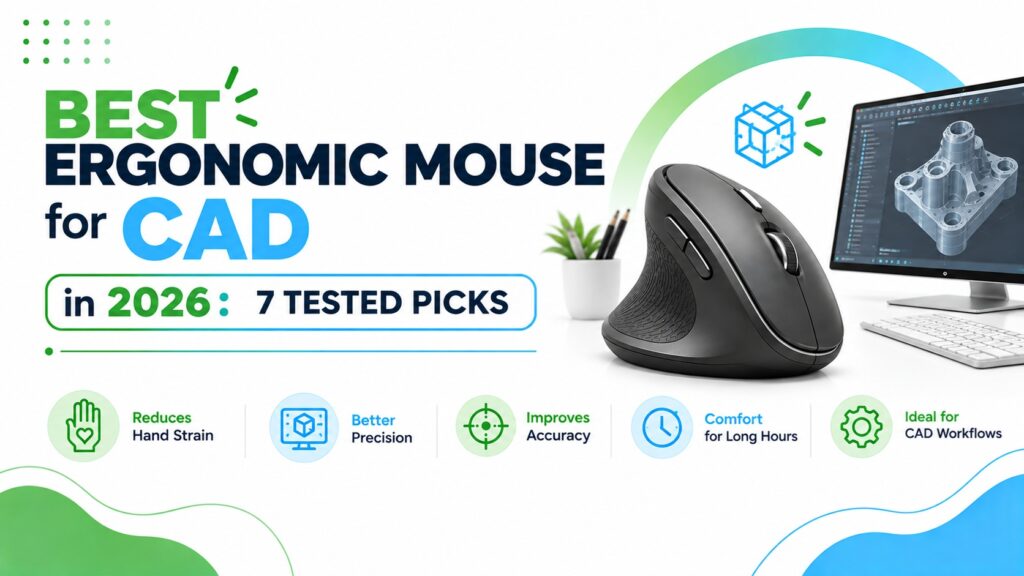 Best Ergonomic Mouse for CAD Banner