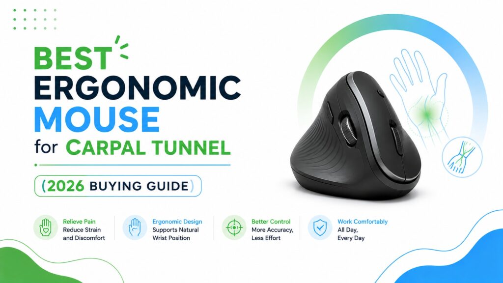 Best Ergonomic Mouse for Carpal Tunnel Banner