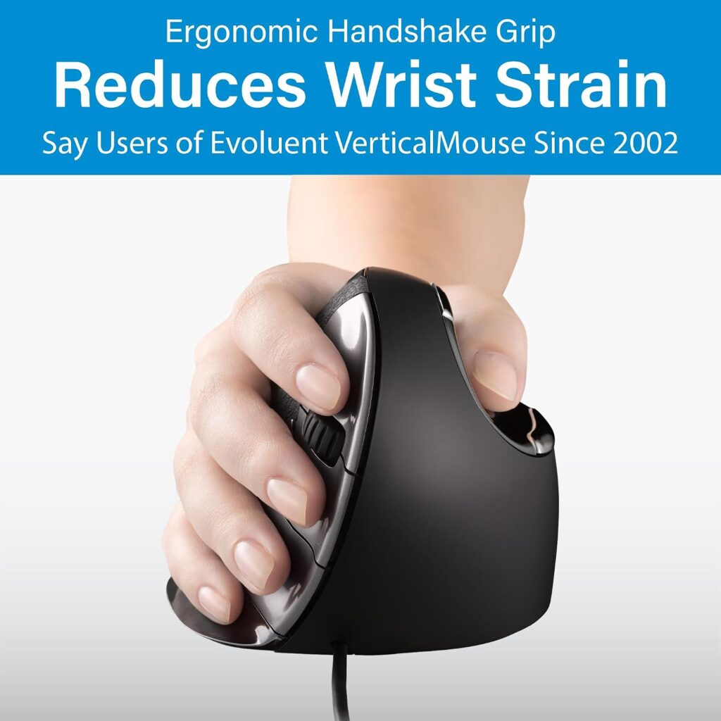 Evoluent - Inventor of the Vetical Mouse - VMDL