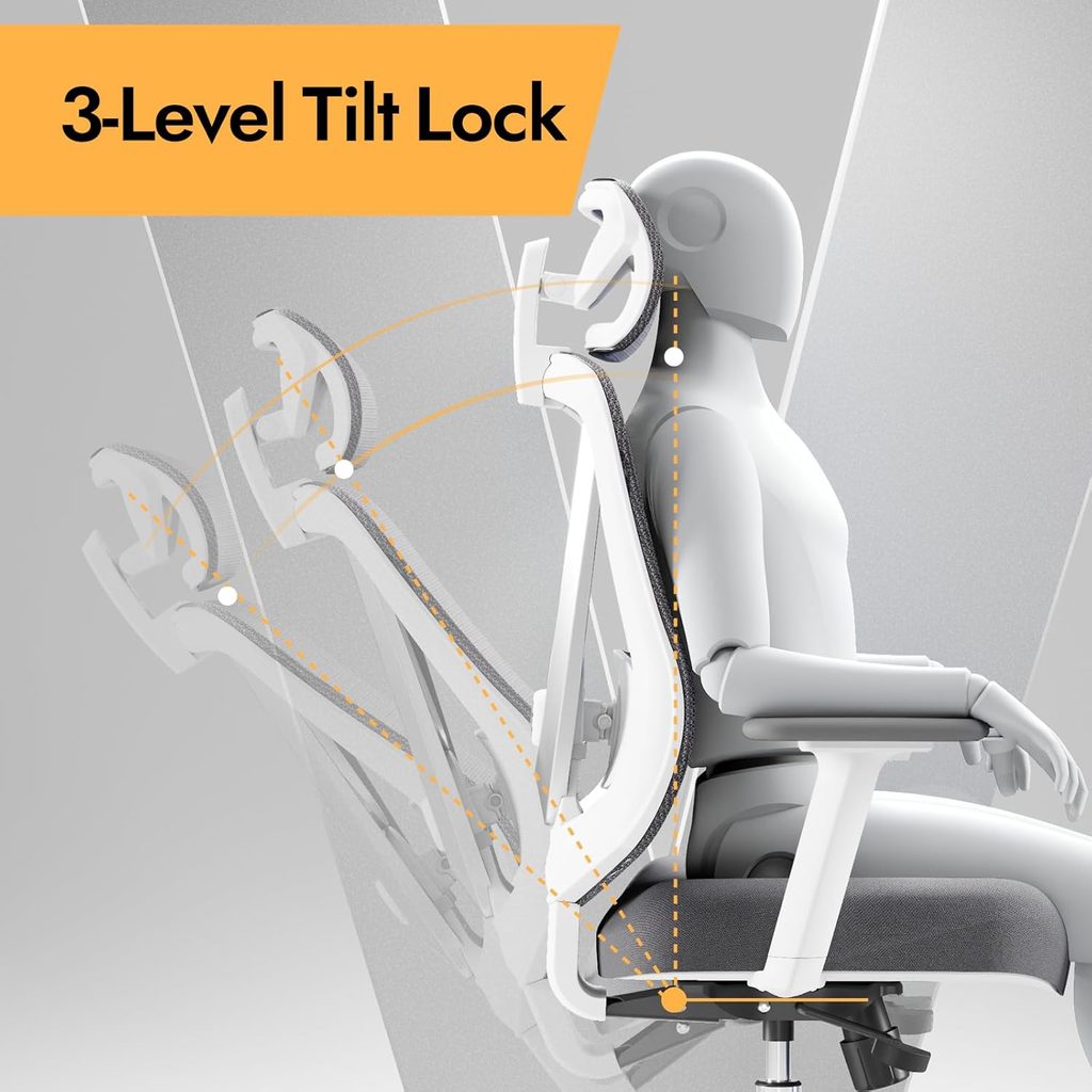 HOLLUDLE Ergonomic Mesh Office Chair