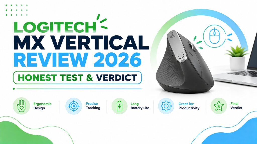 Logitech MX Vertical Review Banner