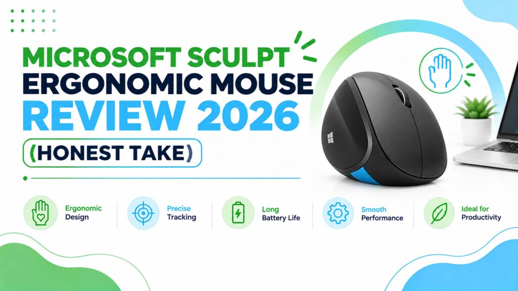 Microsoft Sculpt Ergonomic Mouse Review banner