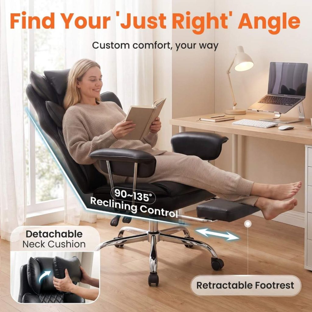 NEO CHAIR Big & Tall Leather Office Chair