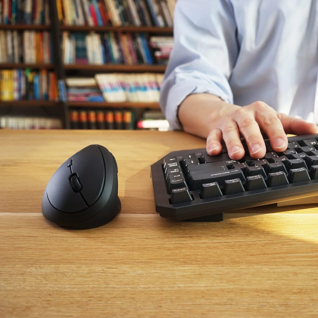 Perixx PERIMICE-719 Right-Handed Wireless Mini Vertical Mouse