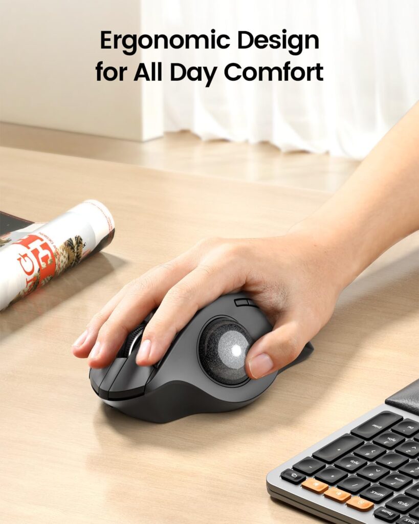 ProtoArc EM01 NL Wireless Trackball Mouse
