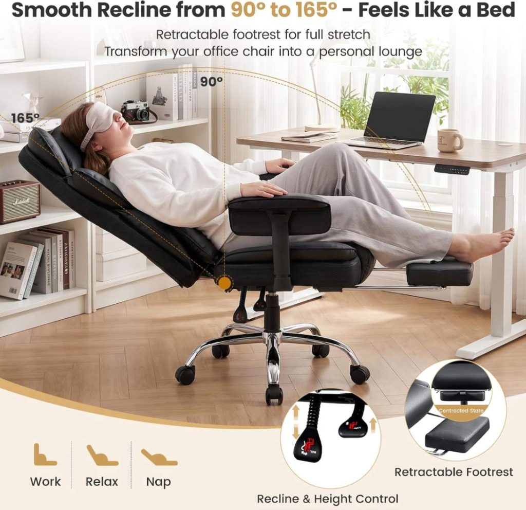 Stella Mia Big & Tall Office Chair (500 lbs)