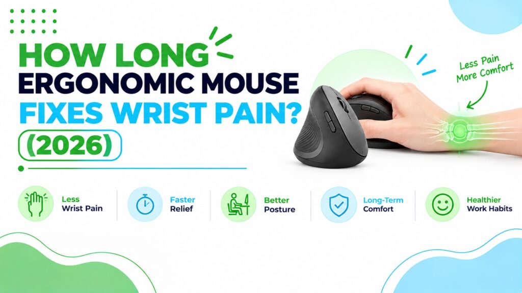 Ergonomic Mouse for Wrist Pain Relief Banner