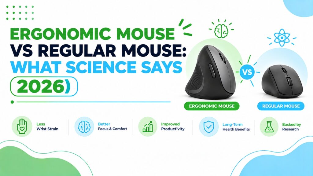 Ergonomic Mouse vs Regular Mouse Banner