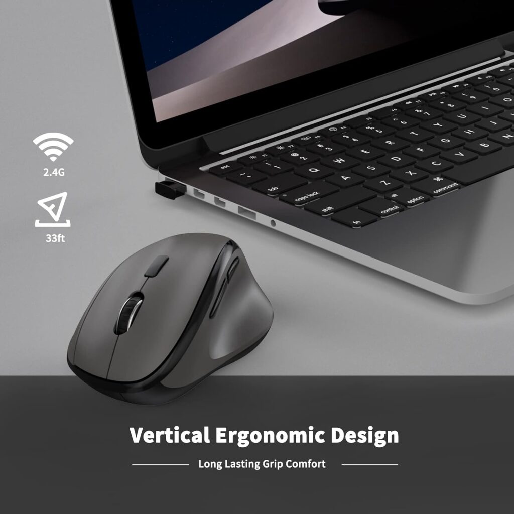 Ergonomic Wireless Mouse