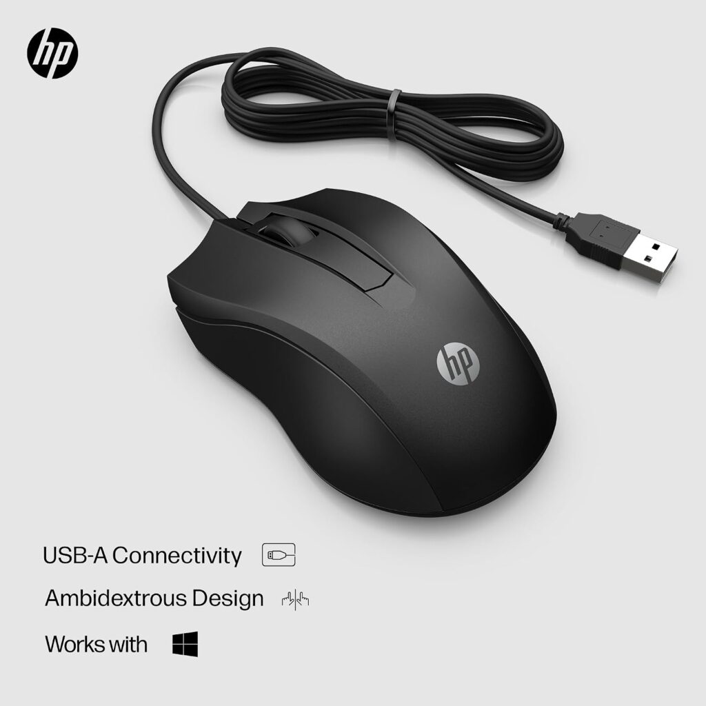 HP Wired Mouse 100