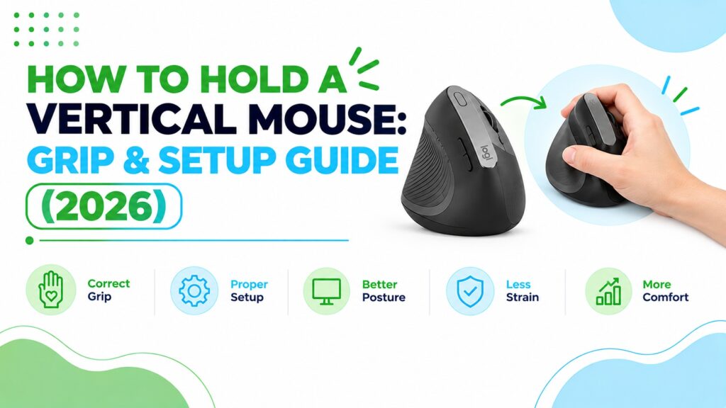 How to Hold a Vertical Mouse Grip & Setup Guide Banner