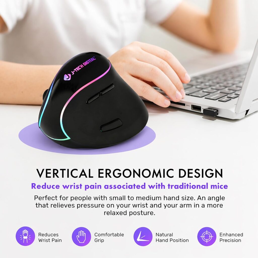 J-Tech Digital Ergonomic Mouse