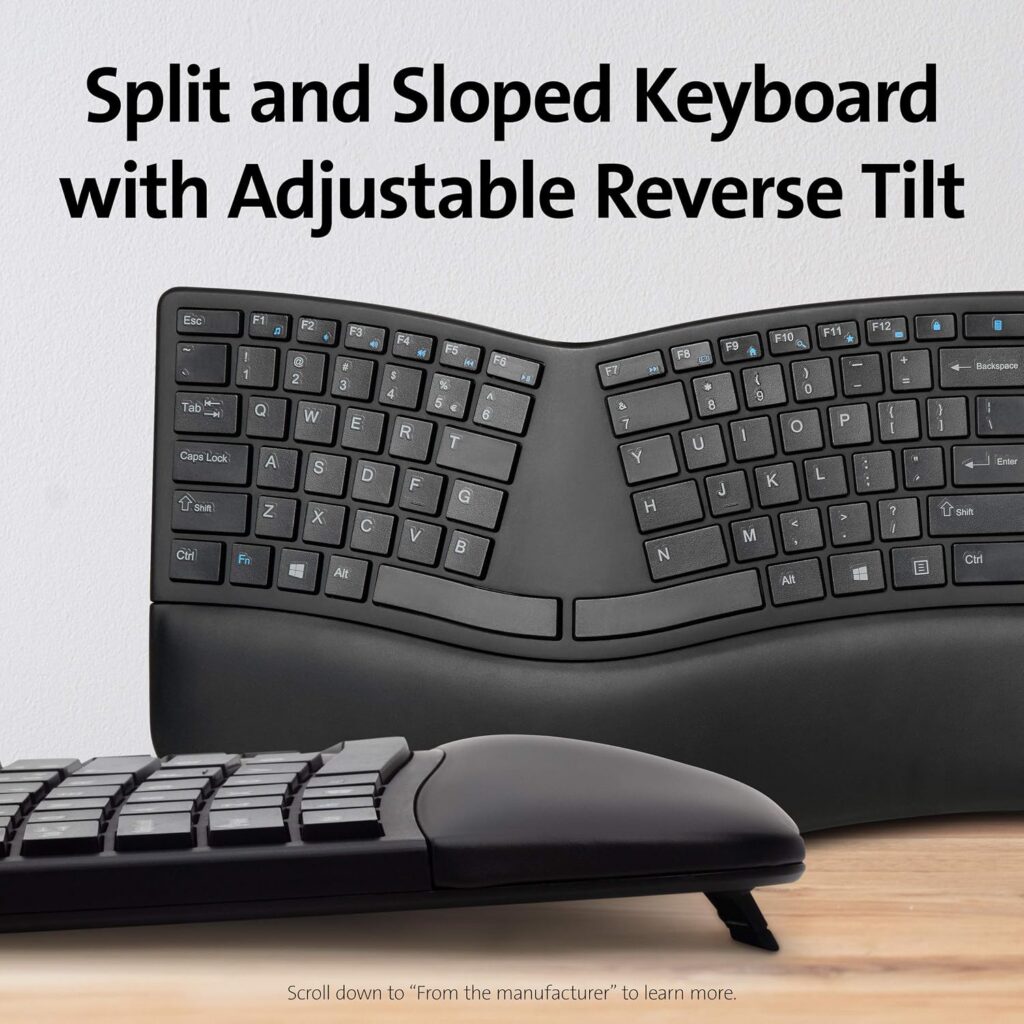 Kensington Pro Fit Ergonomic Wireless Keyboard