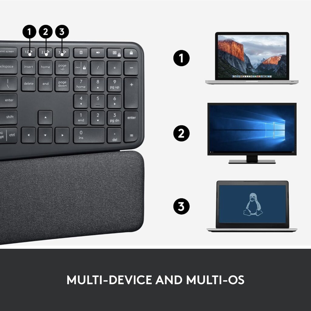 Logitech Ergo K860 Wireless Ergonomic Split Keyboard