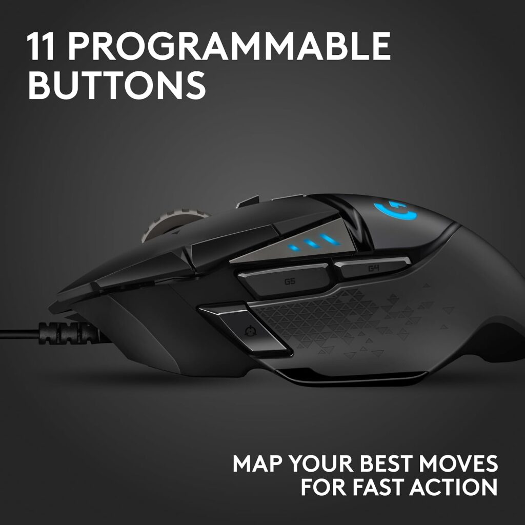 Logitech G502 Hero Wired Gaming Mouse