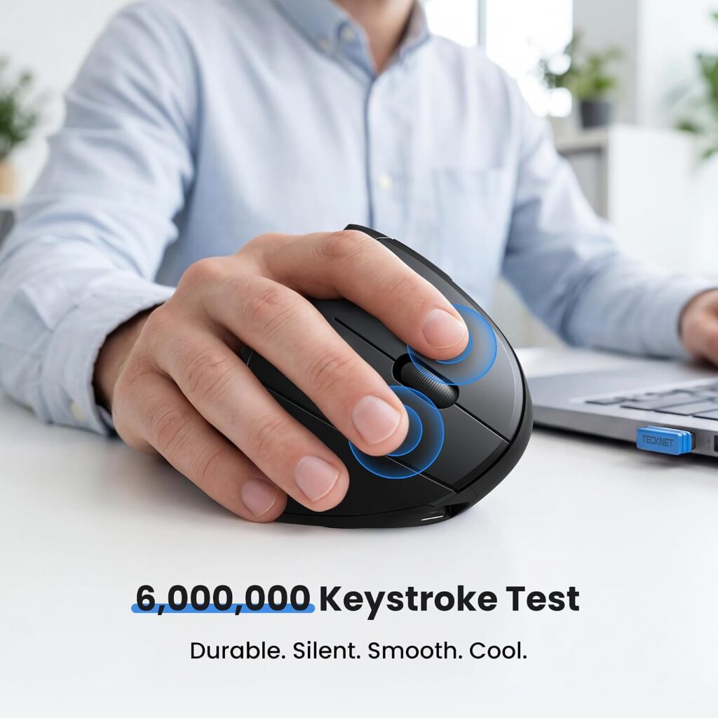 TECKNET Ergonomic Mouse Wireless