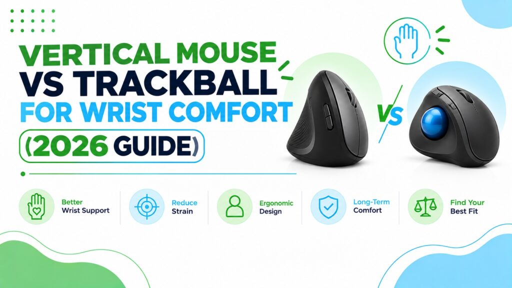 Vertical Mouse vs Trackball Comfort Guide