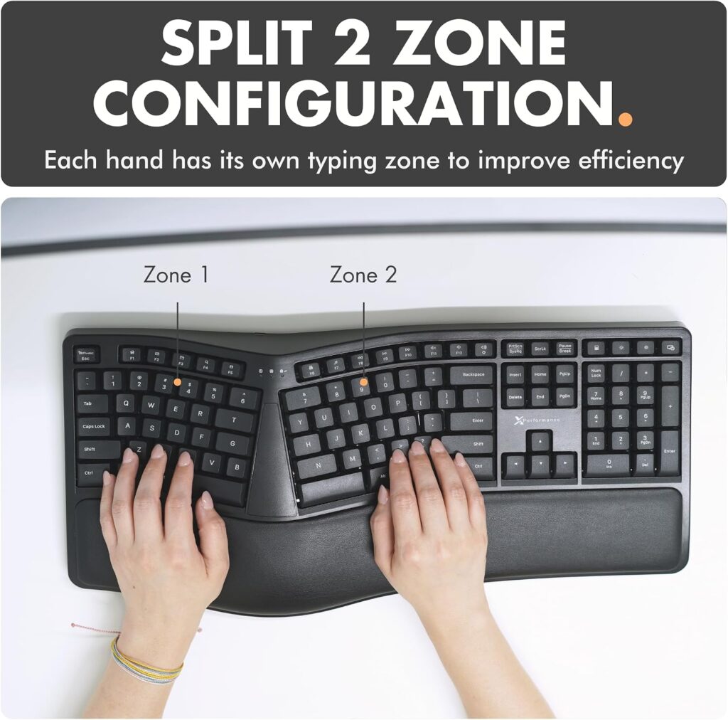 X9 Wireless Ergonomic Keyboard